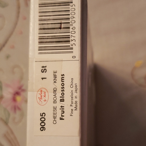 Vintage Andrea by Sadek CheeseBoard/Knife🔪 - Picture 2 of 8